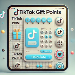 Tiktok gift points calculator